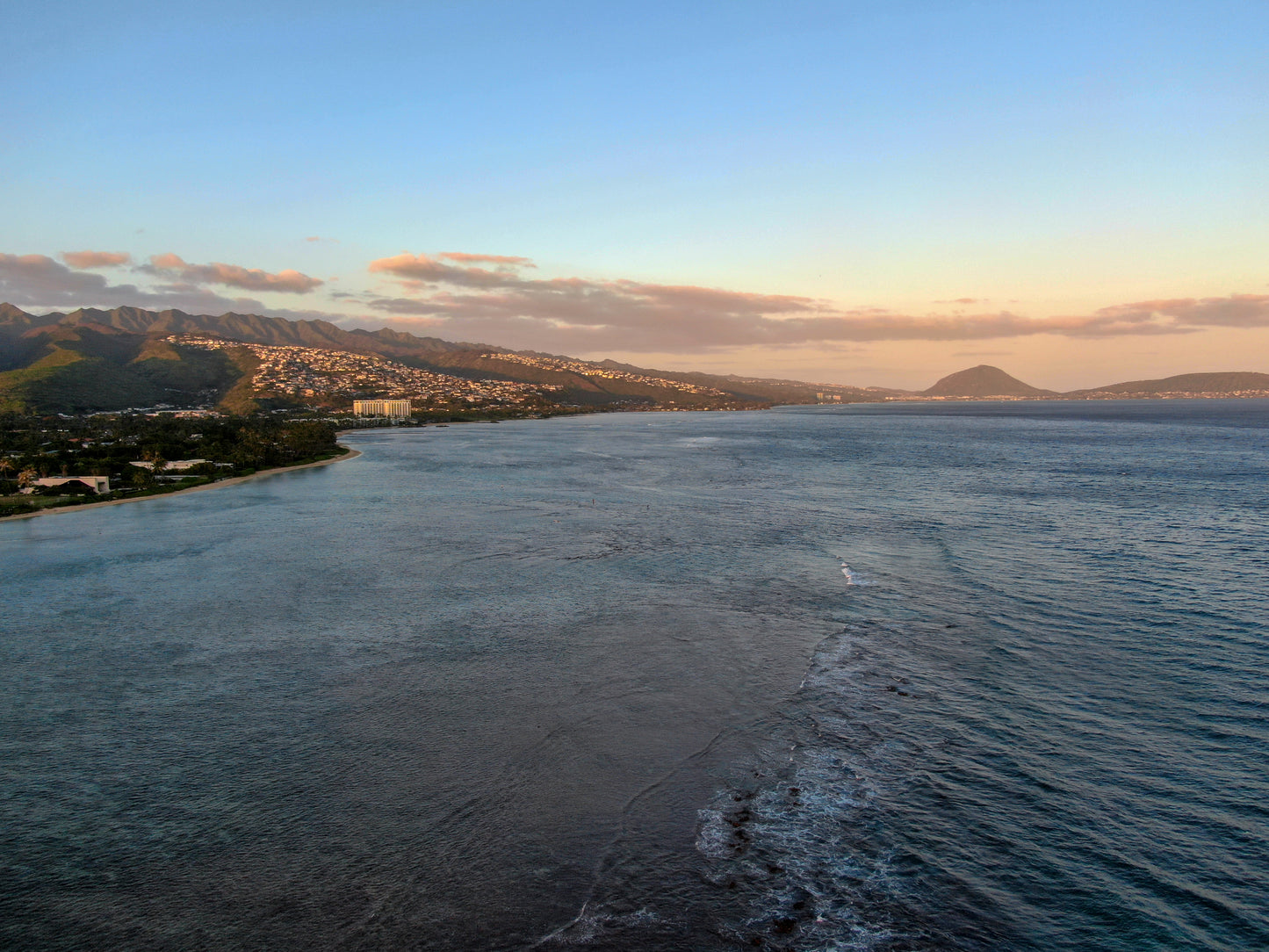 Oahu, Hawaii. Sunset (2)